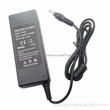 New Laptop AC Adapter, Replacement for HP, 19V/4.74A